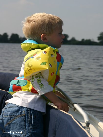 Varen naar Blokzijl.