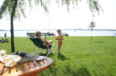 Camperen aan de Belter.