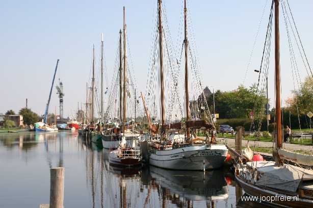 Klassieke zeiljachten in Greifswald