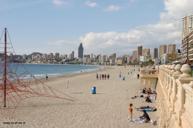 Skyline van Benidorm
