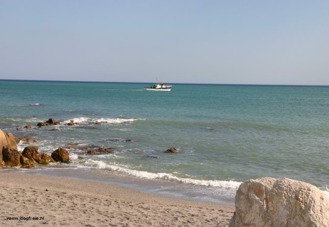 Castillo de la Duquesa aan zee.