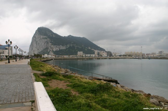 De rots van Gibraltar