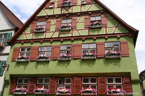 Mooie kleuren in Dinkelsbuhl