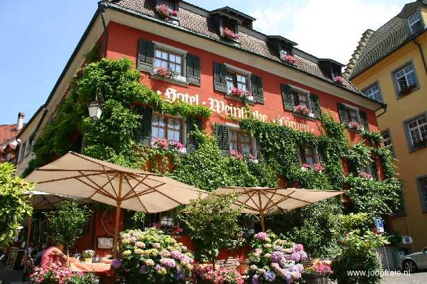 Bloemen in Meersburg