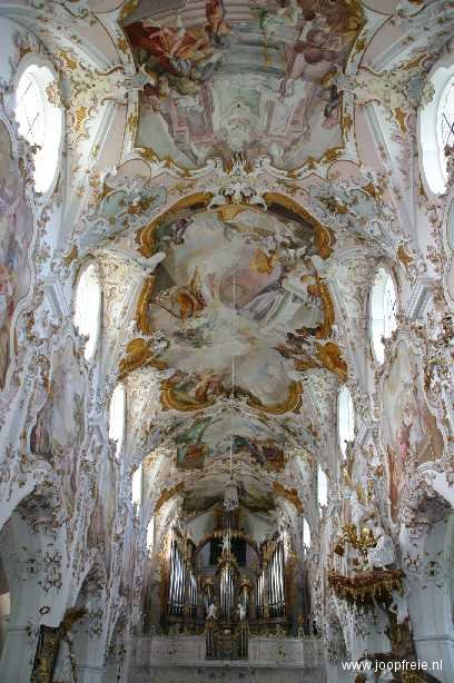 Goud en Rococo in Rottenbuch