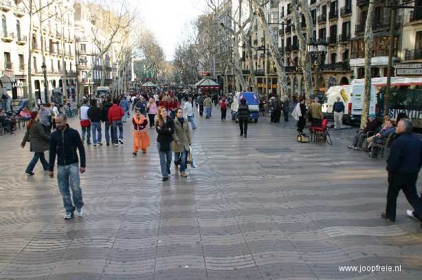 La Rambla in Barcelona