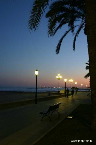 Benicasim bij avond
