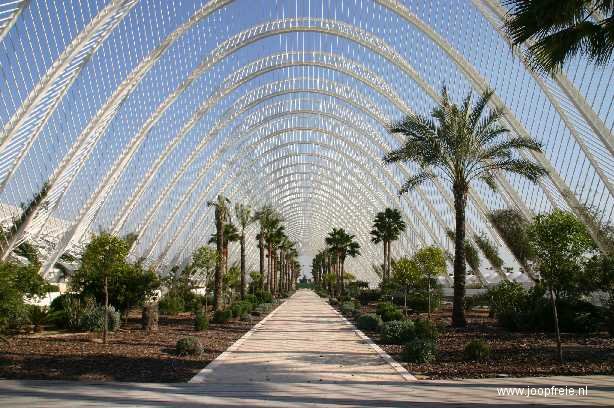L'Umbracle in Valencia