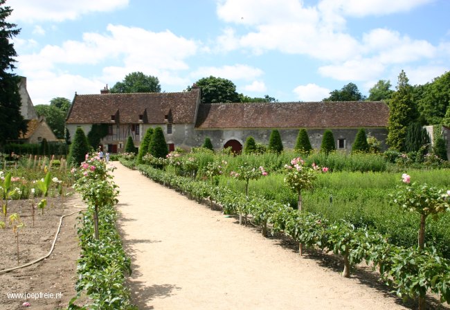 Boerdeij en groentetuinen van Chenonceau