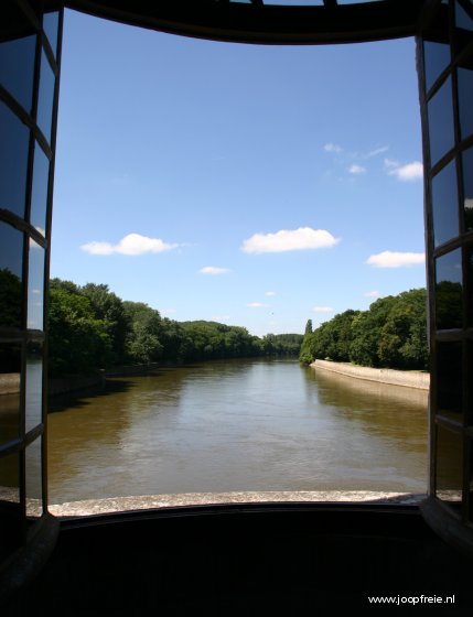 Chenonceau met blik op de Cher