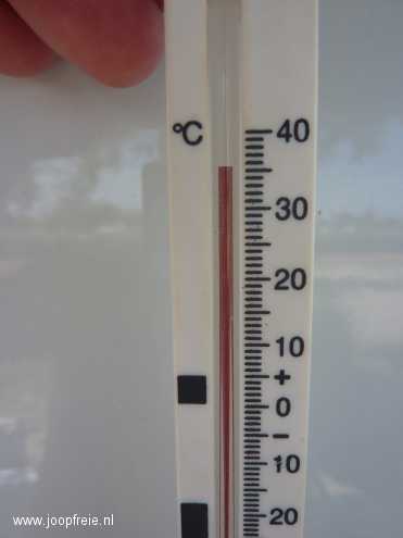 35 Graden in de schaduw