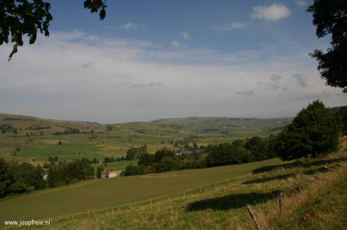Onderweg bij Murat in de Auvergne