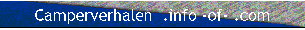 Camperverhalen